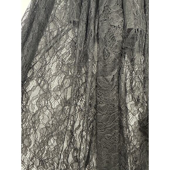 NWT Forever 21 black lace wrap dress size M - Picture 4 of 7